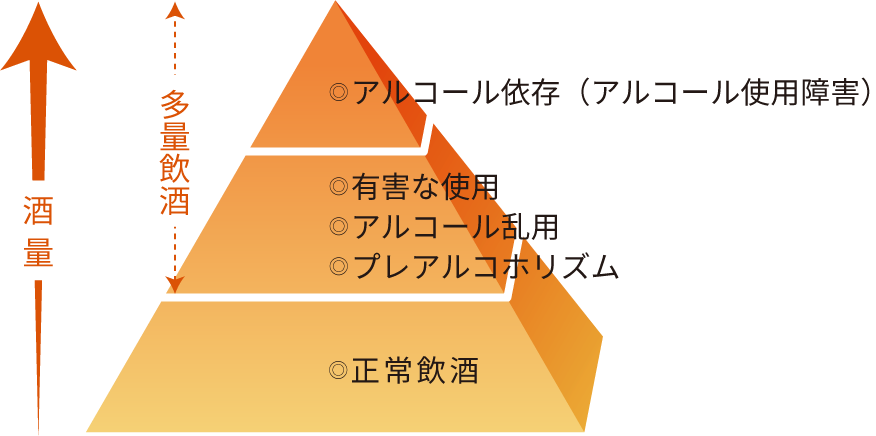 飲酒行動の分布(厚生労働省ホームページより)
